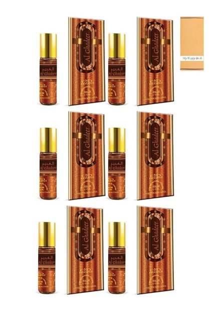 6 Pcs Al Ghadeer Alcohol Free Roll On Oil Perfume 6ML