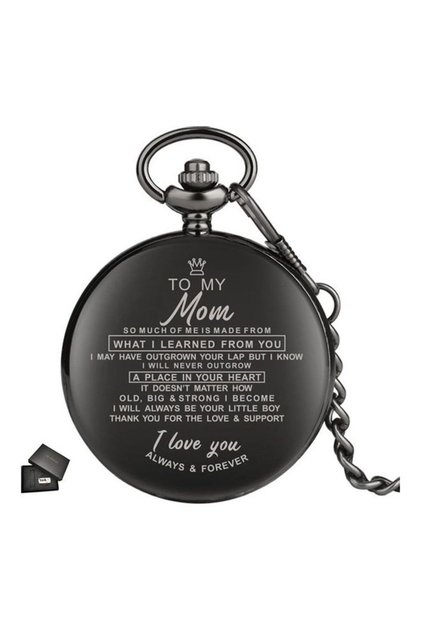 I Love You Quartz Pocket Watch