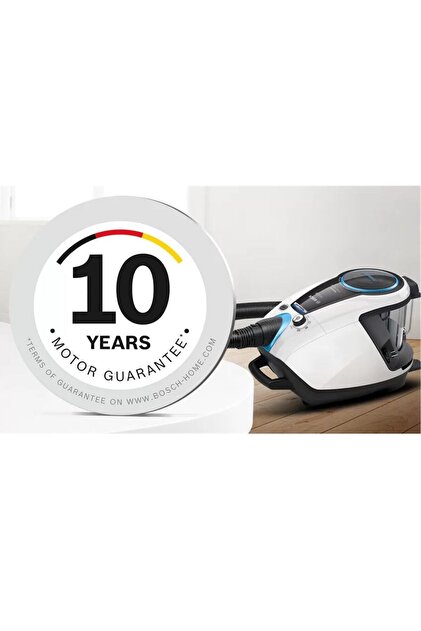 Bosch Serie 8 Pro Silence Toz Torbasız Süpürge 10 Yıl Motor