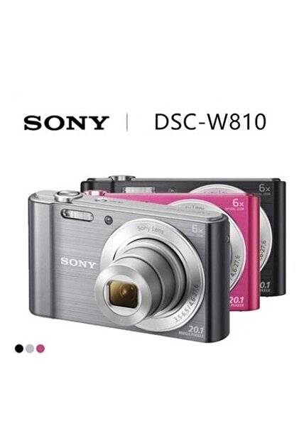Sony DSC-W810 Dijital Fotoğraf Makinesi Cyber-Shot Şık Kompakt