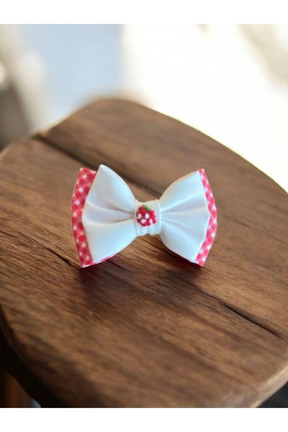 Large Size Embroidered Hair Clip for Babies with No Hair or Little Hair