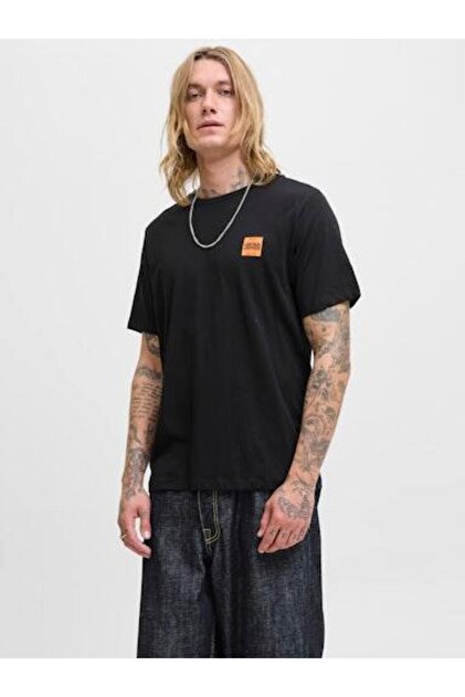 Jack & Jones Tricou JACK & JONES Brendi LN - 12279100-Siyah
