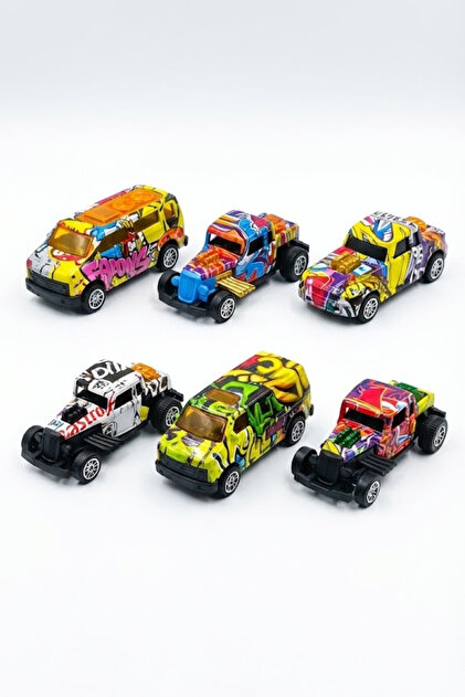 viyolmarketim 1 Adet Metal Diecast Araba Seti – Karışık Model