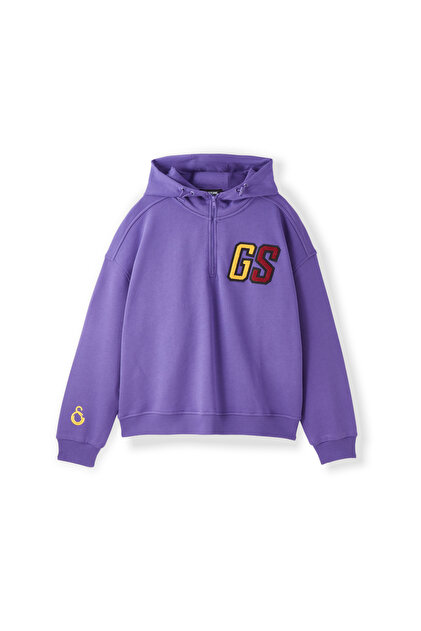 Galatasaray Galatasaray Kadın Yarım Zip Hoodie K252107 - Fiyatı