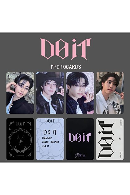 Kpop Dünyasi STRAY KIDS Han '' DO IT '' Photocard Set - Fiyatı
