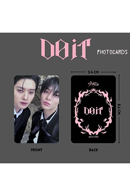 Kpop Dünyasi STRAY KIDS '' DO IT '' DO Ver. UNIT Photocards Set