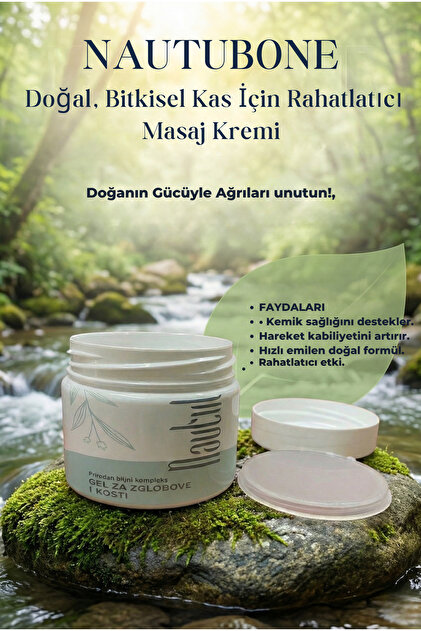 QOZMOLİFE Nautubone Doğal, Bitkisel Kas ve Eklem Bölgesi İçin