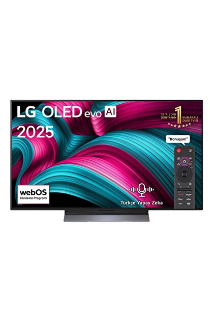 LG OLED48C54LA 48 inç 121 cm 4K OLED evo Smart TV AI Sihirli