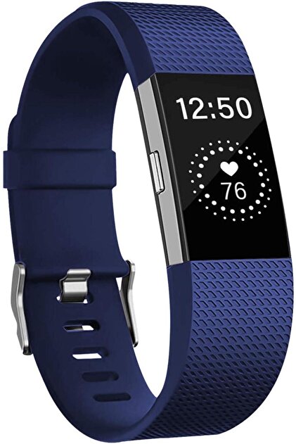 Mi7a Fitbit Charge 2 Akıllı Saat Uyumlu Silikon Kordon/Kayış