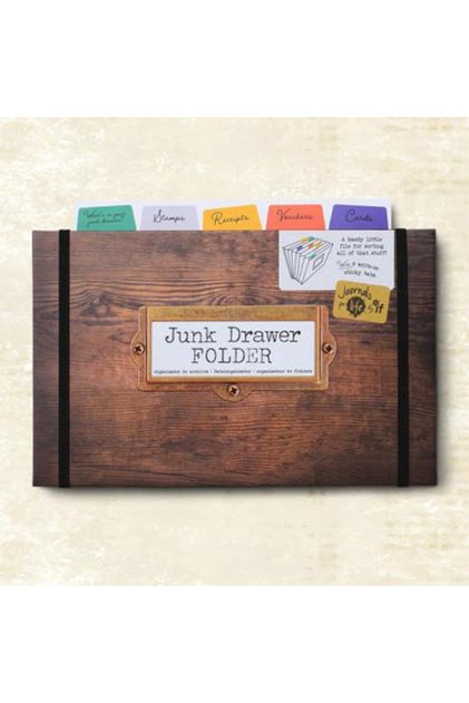 Journals for Life - Junk Drawer Folder Efemera File