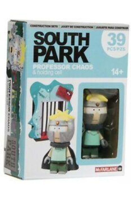 McFarlane South Park Professor Chaos & Holding Cell Construction Set