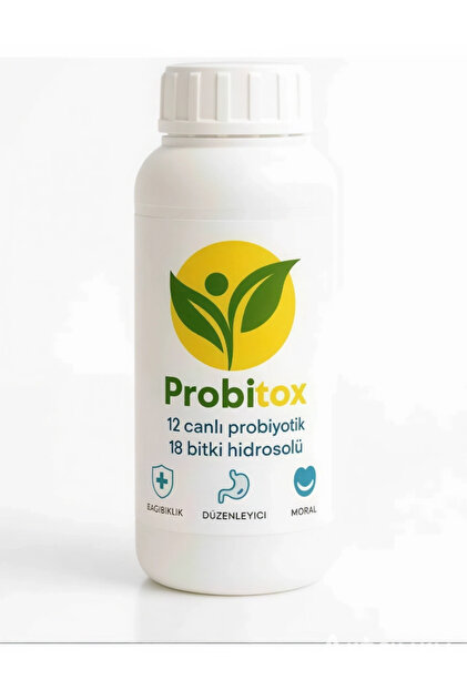 Hayşifa Detox etkili Probitox 500 ml 17 bitki hidrosolü 12 canlı probiyotik