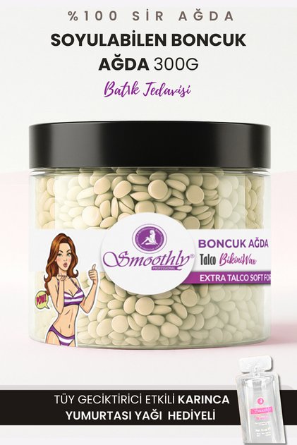 Talco Ekstra Pudralı Soyulabilen Boncuk Ağda 300g– Batık Karşıtı Özel Formül | Hassas & Profesyonel
