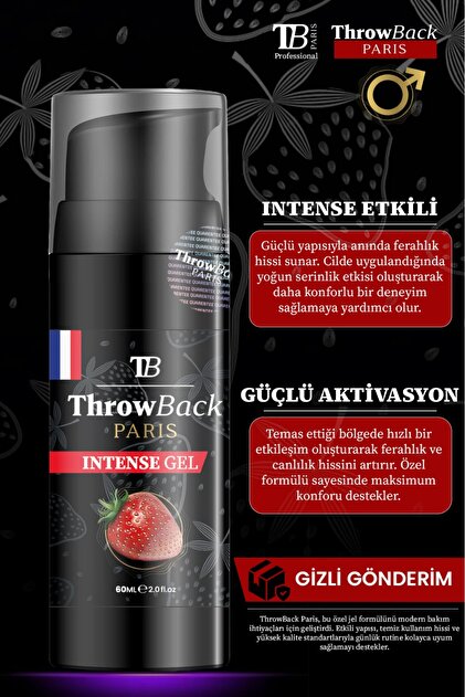 ThrowBack Parıs 3 Lü Set Kadın Jel & Erkek Control Sprey