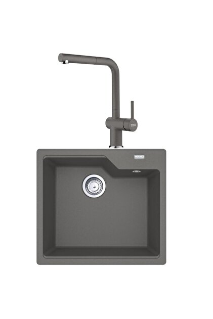 Franke UBG 610-56 Granit Stone Grey Evye, ACTIVE PLUS DOCCIA 2.0