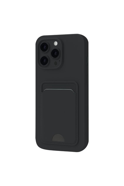 iPhone 16 Plus Compatible Case with Card Holder and Business Card Slot, Slim Design, Colorful Soft Cover