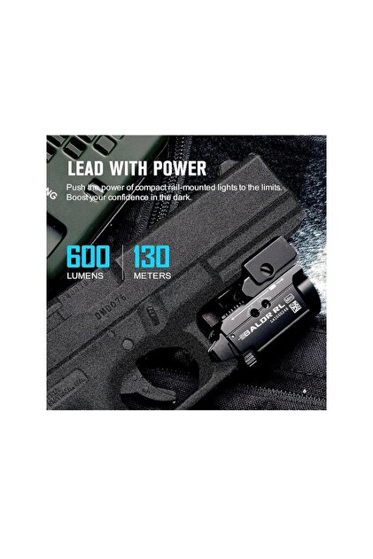 GÜMRÜK MARKET Olight Baldr Mini 600 Lümen Tabanca Feneri Yeşil