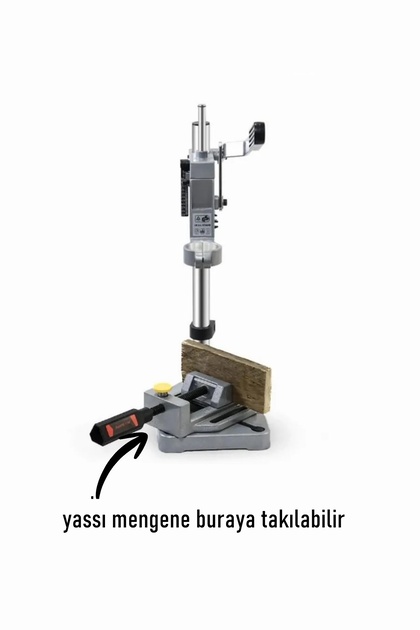 Transformacion Tezgah Üstü Matkap Standı + Tezgah Mengenes Seti