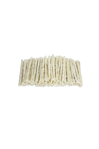 Sütlü Burgu Köpek Ödül Çubuğu ve Çiğneme Kemiği 100Gr