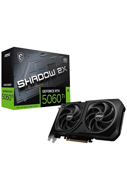MSI Shadow 2X Plus GeForce RTX 5060 Ti OC 16GB GDDR7 128Bit HDMI