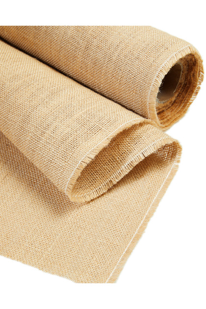 2 Metre Dekoratif Jüt Kumaş 130x200