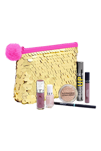SEPHORA COLLECTION Makeup Must-Haves 6'lı Makyaj Seti – Çanta