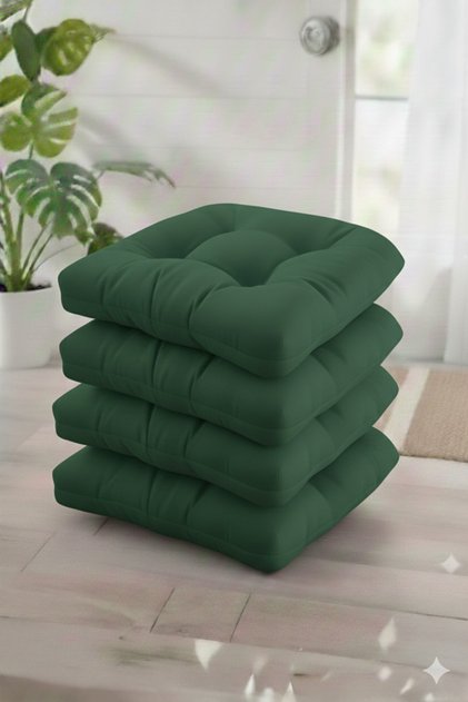 Sandalye Minderi 45x45 Cm Arkası Oval Model