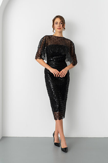 evening dresses long sleeve Elegant Fit and Flare Unique Lace Appliques Prom Dresses Long Sleeves