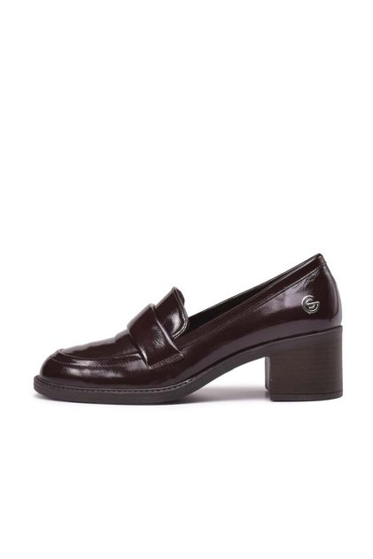 Yulya Women's Genuine Patent Leather Casual Shoes 265971-3