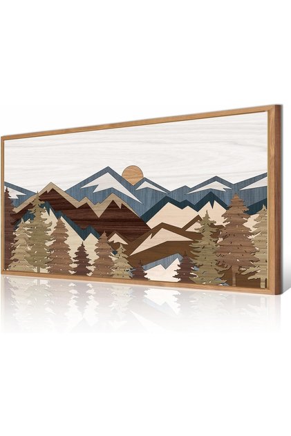 Beautiful Large Framed Canvas Wall Art 60x120 cm – Wall Art Landscape Decor