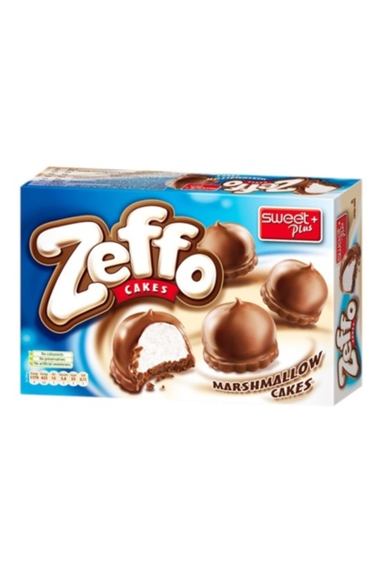 5x150 gr - Bezele glazurate ZEFFO cu aromă de cacao și lapte