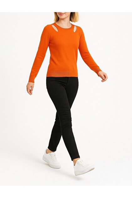 Forest Girl Triko Omuz Detaylı Kazak - Fiyatı, Yorumları