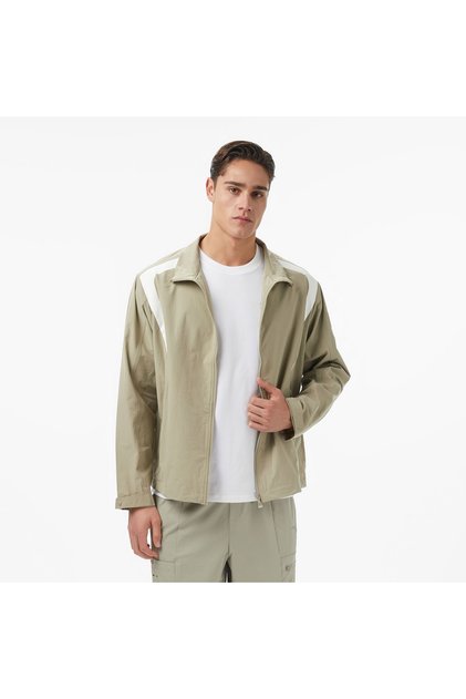 Iconic Men's Khaki Tracksuit Top