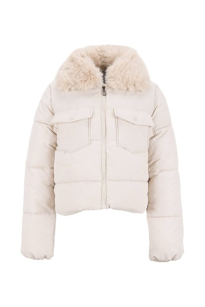 Onlmaggi Fell-Pufferjacke Life Cc Otw Mantel 15322000 Bimsstein