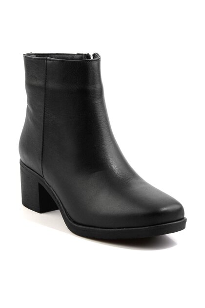 Genuine Leather High Heeled Women's Boots