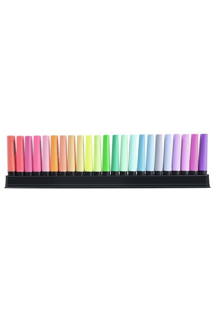 Set de evidențiatoare BOSS Original, 23 de piese, cu suport de birou