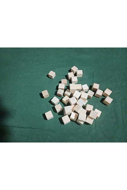 Wooden Cube Blocks 1Cm×1Cm