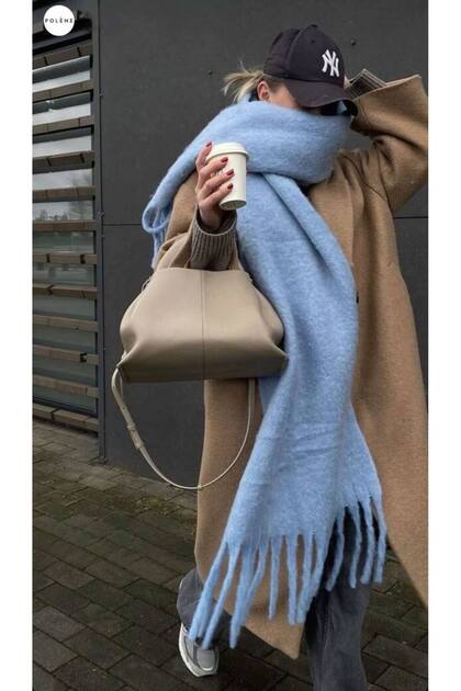 Puffy Chic Premium Soft Buklet Atkı