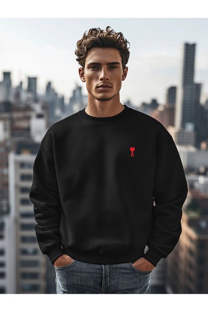 A Letter Ami Logo Sweatshirt