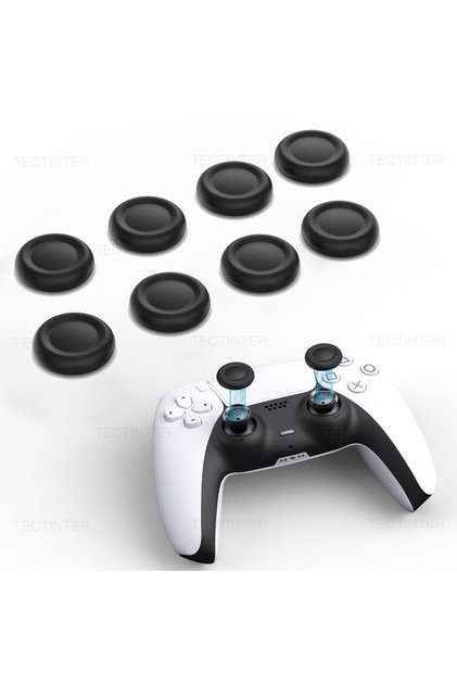 for PS4 PS5 2PCS Joystick Replacement Caps for Playstation PS4/PS5 Controller Thumbstick Grip Cover