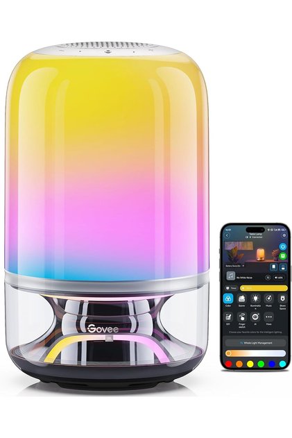 Table Lamp 2 Pro x Sound by JBL - Smart Table Lamp with Bluetooth Speaker & Music-Light Sync