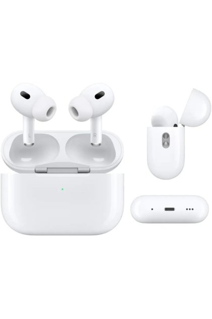 Air Pods Pro 2nd Generation Wireless Bluetooth Earbuds with Lightning Charging Case Noise Reduction