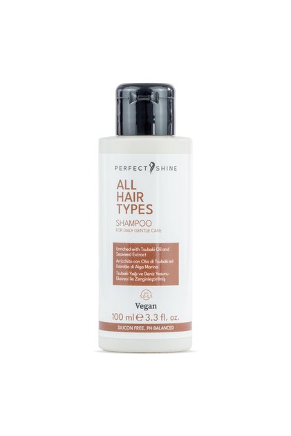 All Hair Types Nourishing Shampoo with Camellia Oil and Green Caviar Extract 100ml