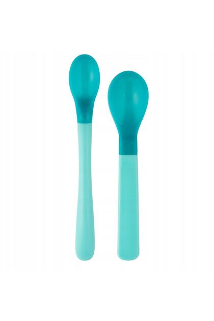 Set 2 lingurite termice, cu modificarea culorii, Magic Spoon 9/581, Turcoaz