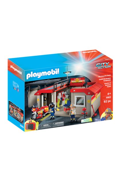 Set stație de pompieri de transport (5663)