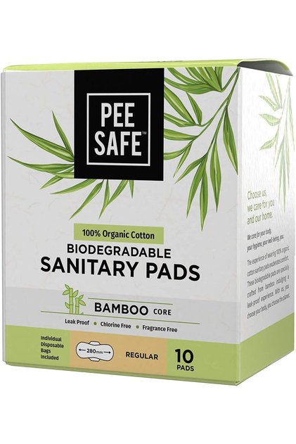 Biodegradable Sanitary Pads Regular 10 N