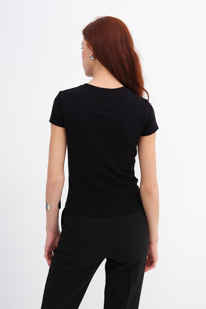 Addax Yıldız Baskılı T-shirt P10569 - Fiyatı, Yorumları