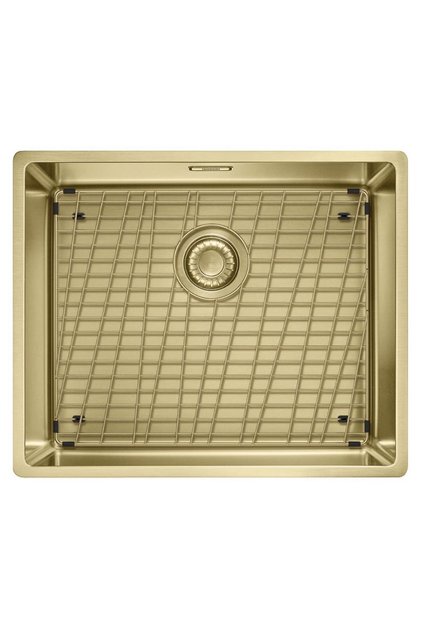 BXM 210/110-50 Paslanmaz Çelik Evye, Gold Renk, 54x45 cm