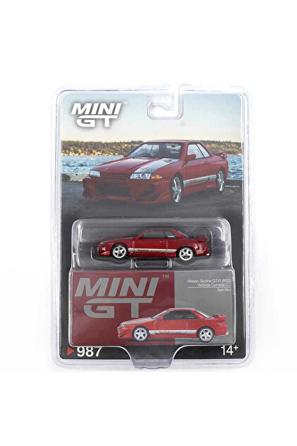 mini gt Nissan Skyline GT-R R32 VeilSide Combat C-I Gem Red 1:64