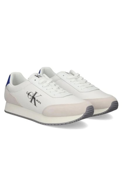 Retro Runner Low Mens Sneaker Erkek Günlük Spor Ayakkabı Beyaz